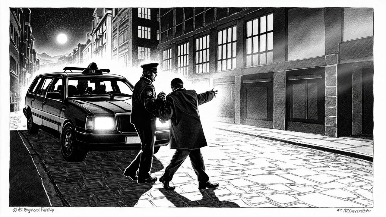 Norway Taxi Robbery: Man Arrested After Gun Threat