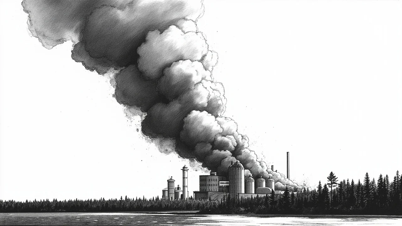 Nordkalk Factory Fire in Parainen Triggers Regional Danger Warning