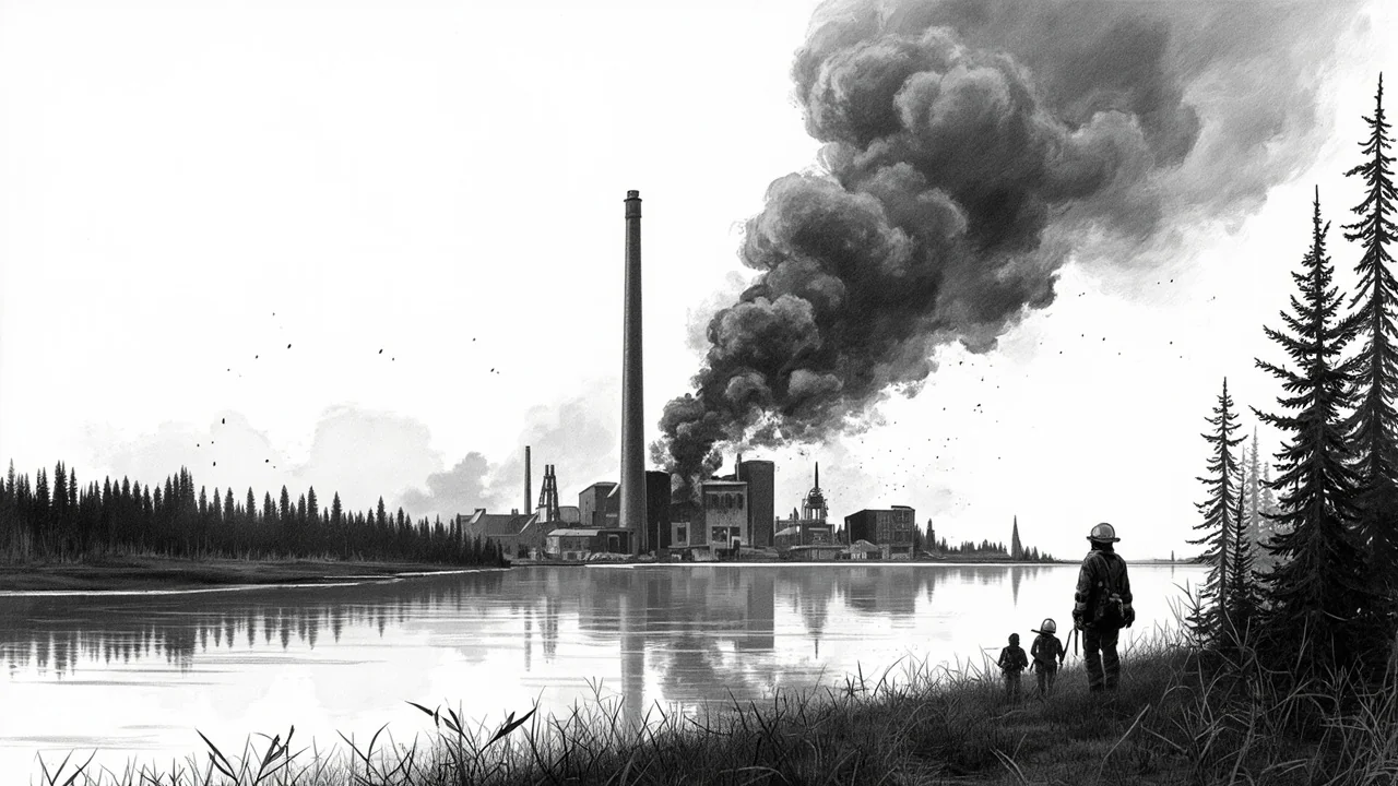 Nordkalk Factory Fire in Parainen Triggers Regional Danger Warning