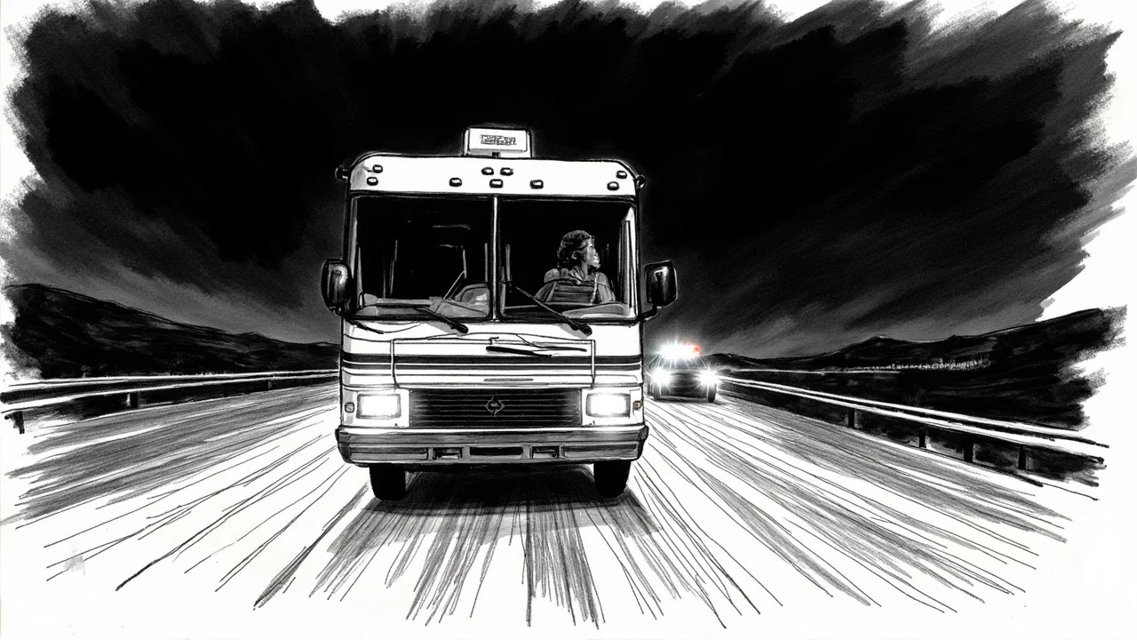 Norway Police Stop Wrong-Way Motorhome on E6