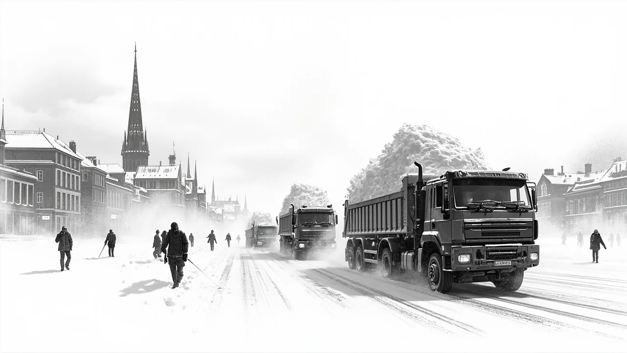 Snow Removal Firms Overwhelmed by Unprecedented Winter