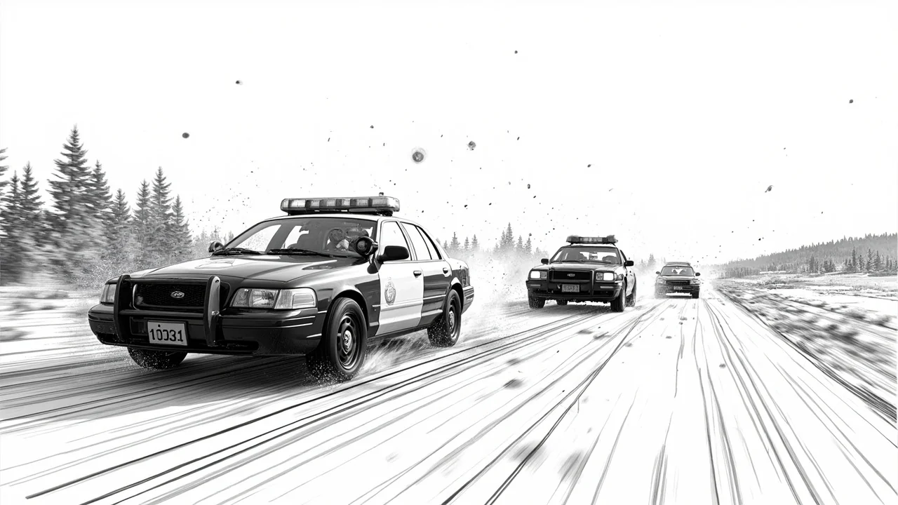 Finland Police Pursuit: 150km/h Chase Juva to Mikkeli