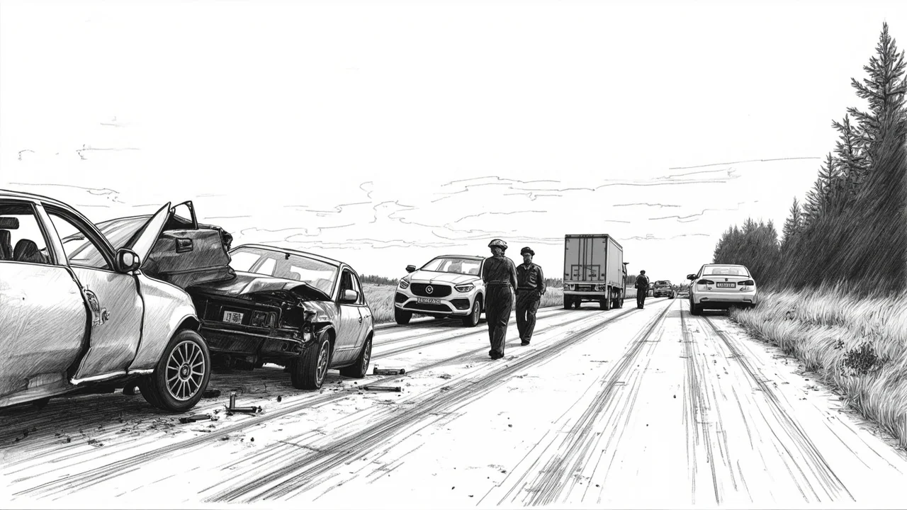 Three Crashes Keep Swedish Police Busy on Sunday