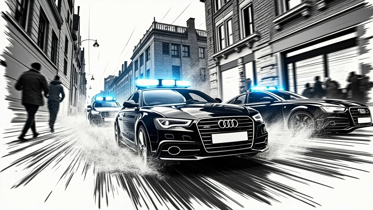 Denmark Leasing Car Theft: 1 Audi A6 Hunt in Herning