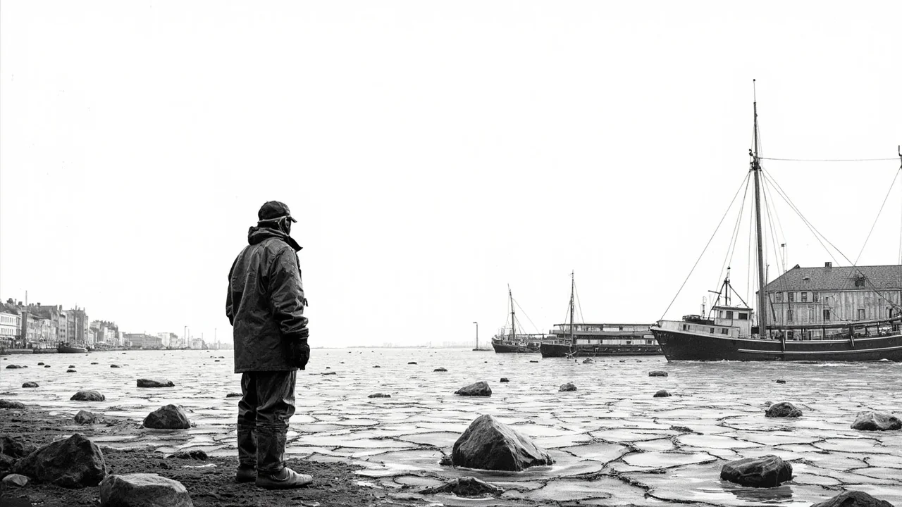 Baltic Sea Hits 102-Year Low Water Level in Denmark