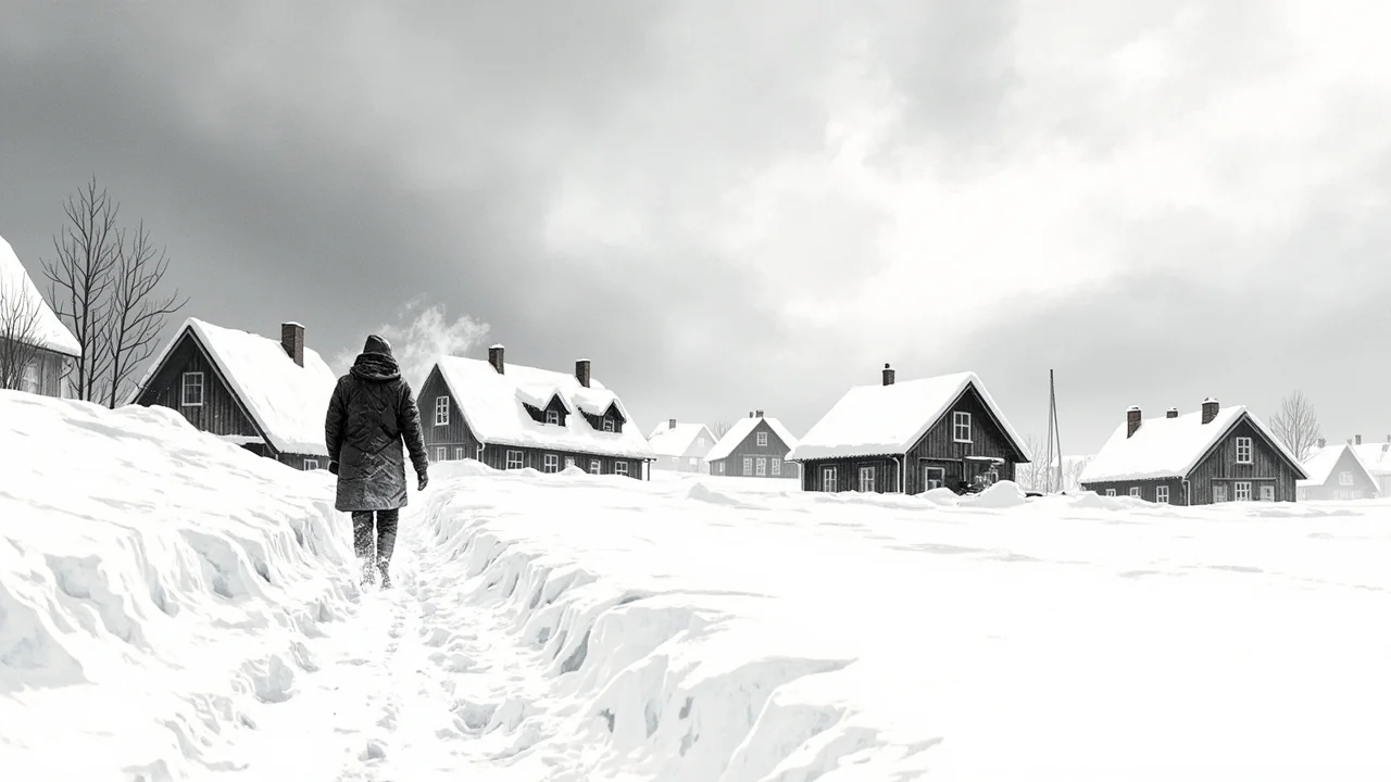 Denmark Snowdrift Alert: Nordjylland Braces