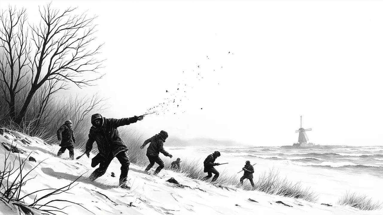 Denmark Winter Storm Strands Drivers: 2-Hour Rescue Wait