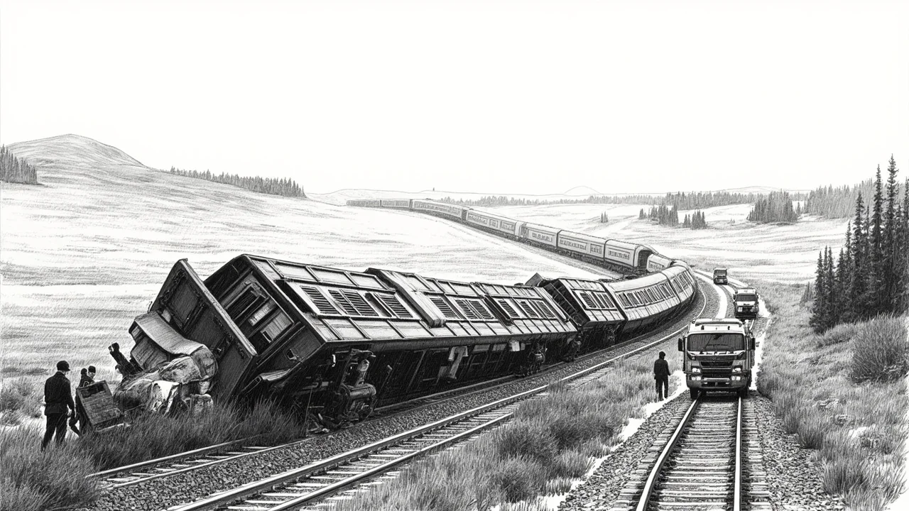 Norway Rail Derailment: Line Closed Until Wednesday