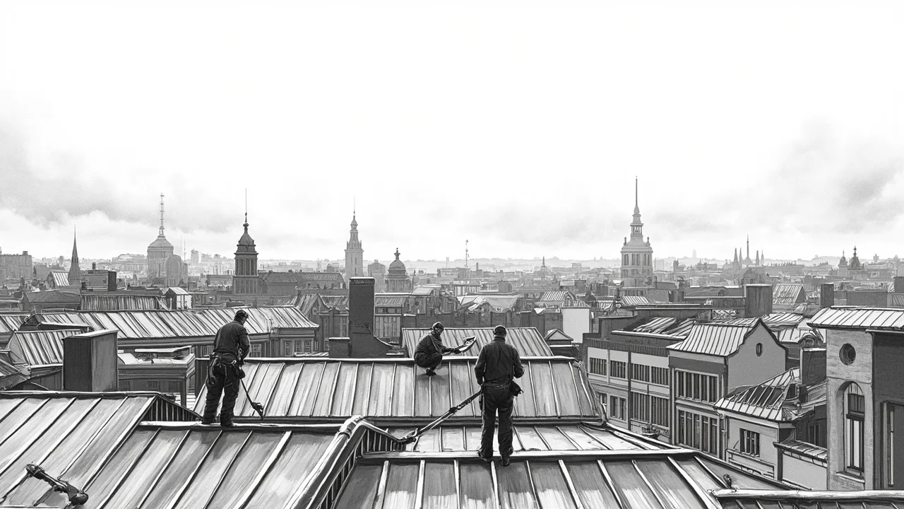 Stockholm Faces Acute Shortage of Roofers