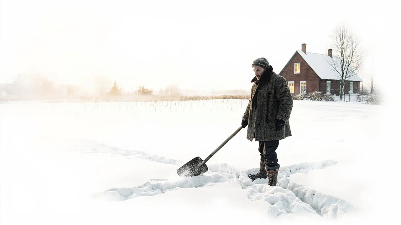 Denmark Farmer Clears Hospice Snow: A Community Act