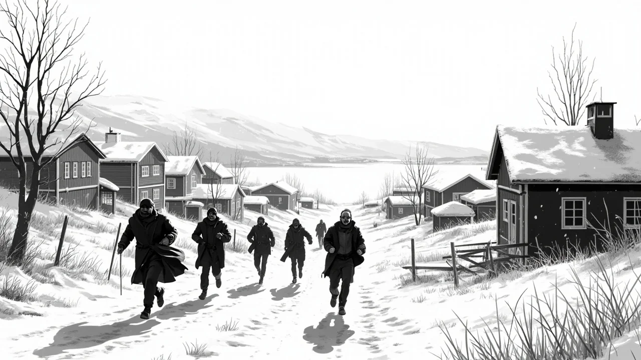 Sweden Hunts Suspects After Brutal Huskvarna Home Invasion