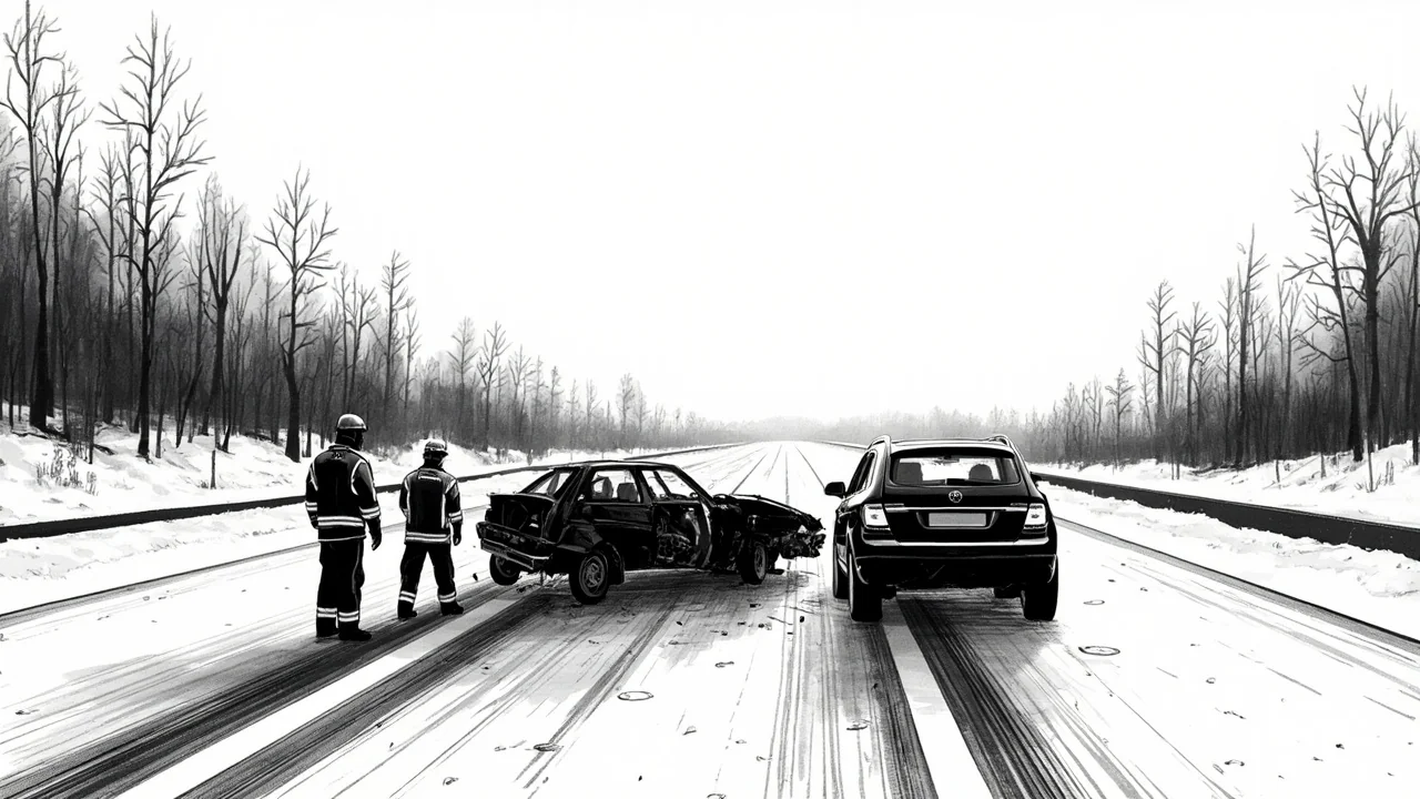 Finland Crash: Car Flips on Lappeenranta Ramp