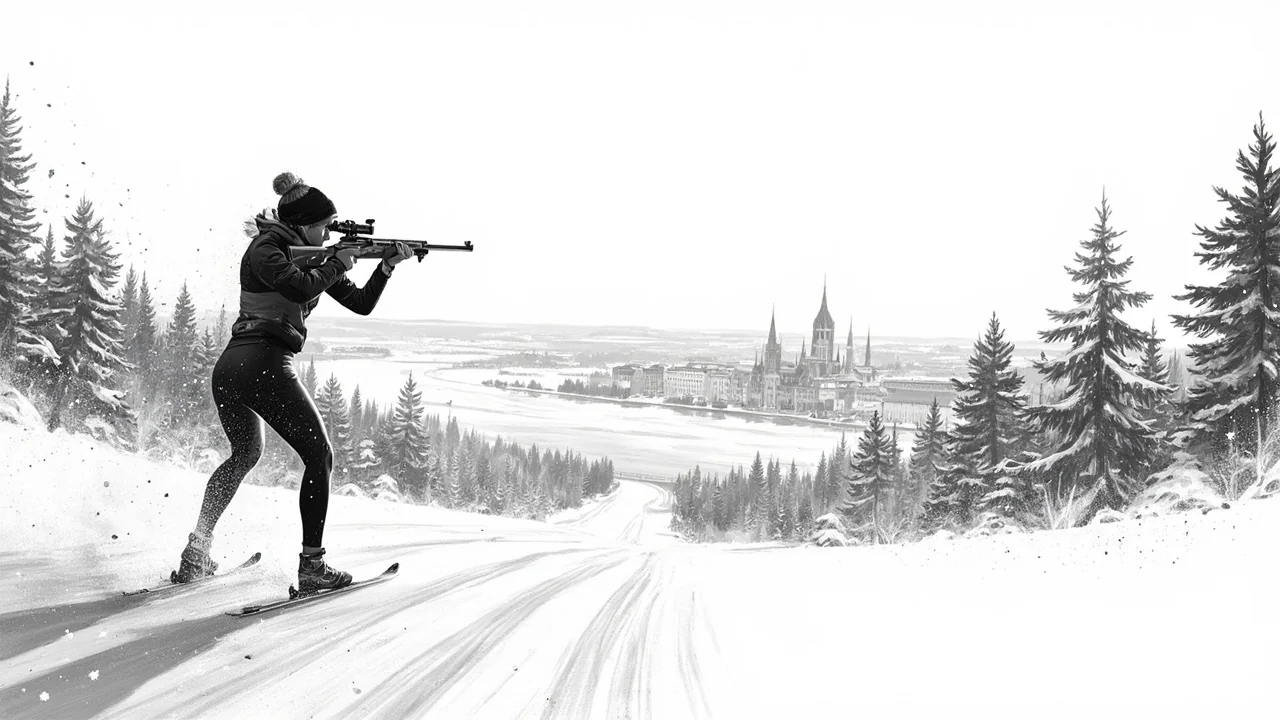 Hanna Öberg Ends Season With World Cup Pursuit Victory