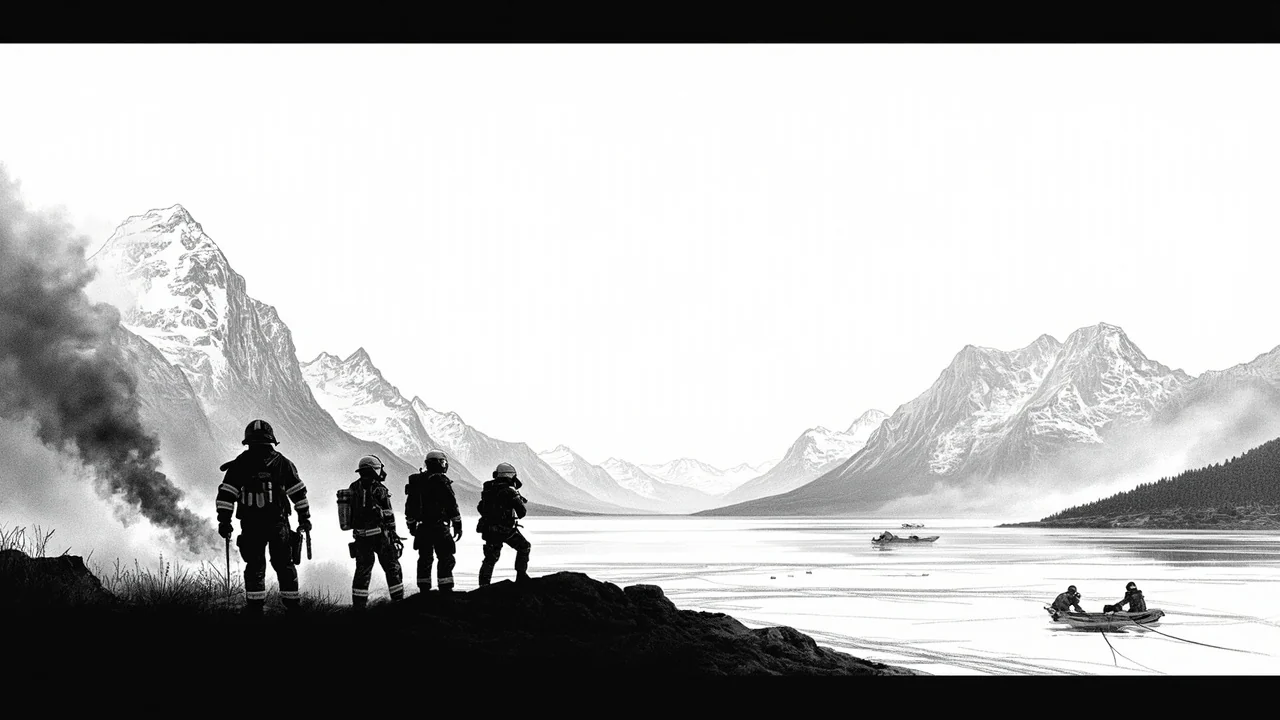 Norway 110 Center Manages Multiple Crises: Toster Fire to Ice Rescue