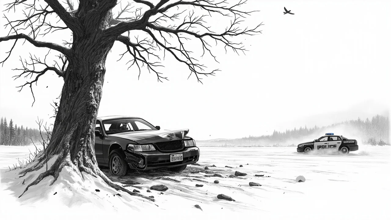 Finland Valtatie 12 Crash: 1 Driver Injured