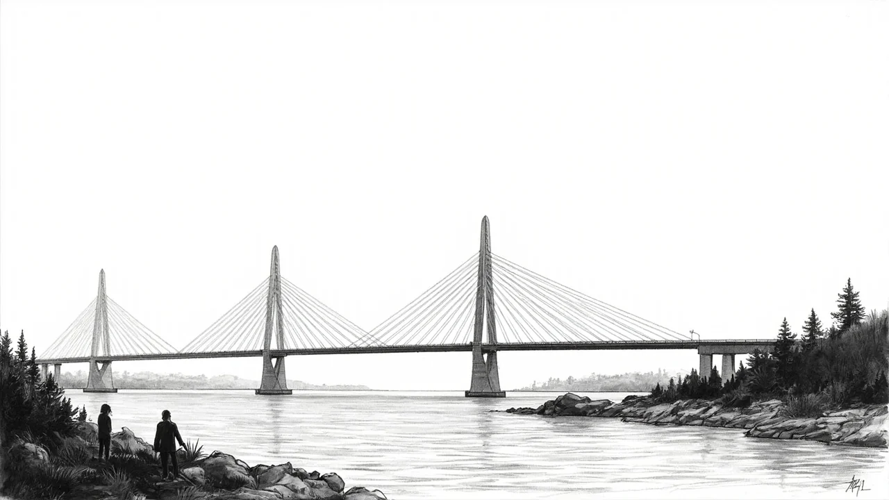 Finland's Longest Bridge Kruunuvuorensilta Opens Today at 14:00