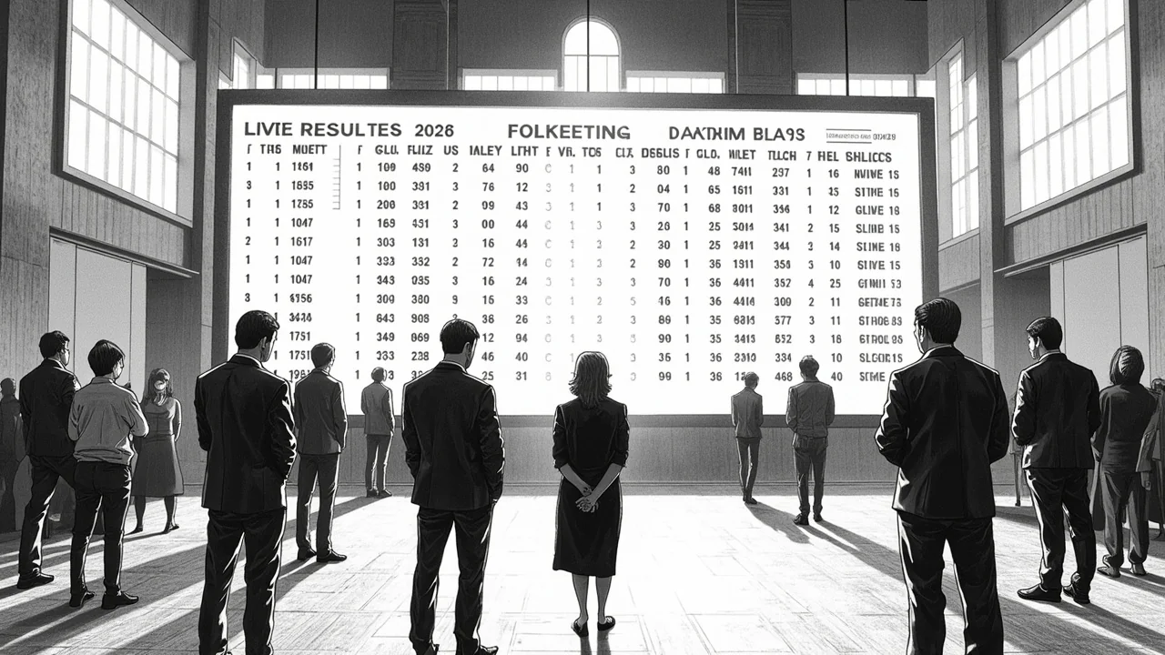 Danish Parliamentary Election Results Live