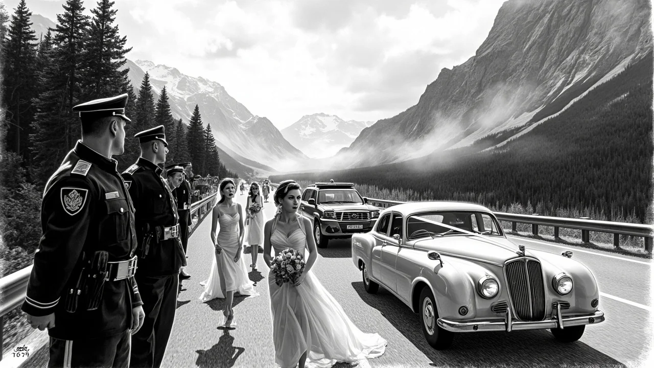 Norway Police Stop 20-Car Wedding Convoy for Dangerous Driving