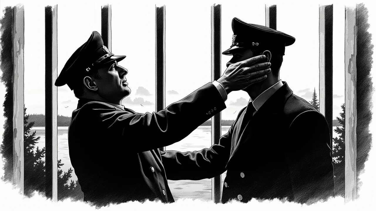 Guard Pushed Colleague in Rare Prison Incident