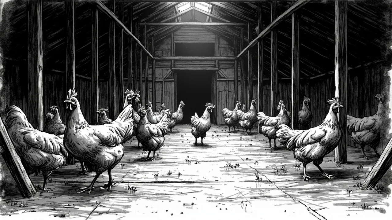 TV 2: Danish Chickens Get 3 Hours of Darkness