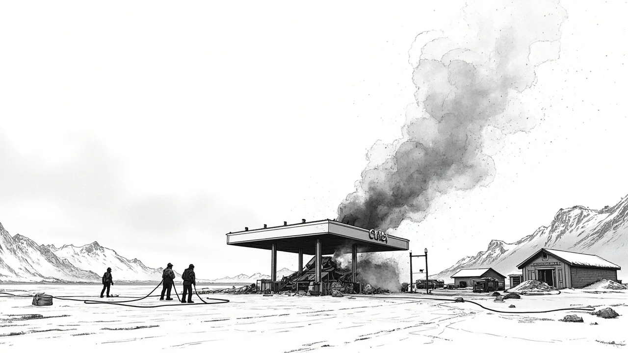 Gas Station Fire in Remote Arctic Norway Brought Under Control