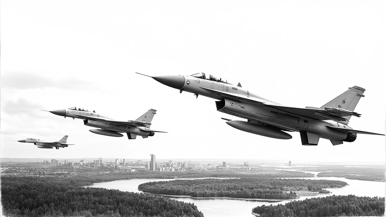 Finnish Fighter Jet Sightings: 4 Locations Confirmed