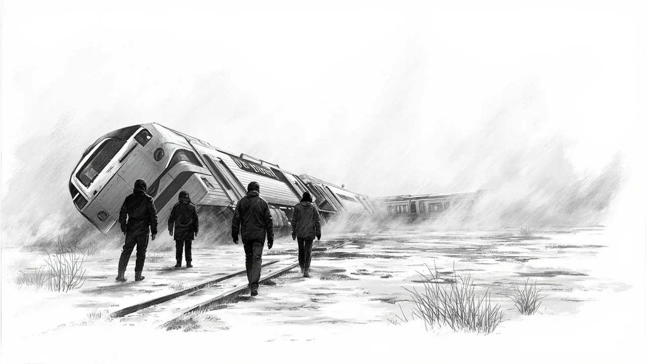 Norway Train Derails in Bodø: 46 Safe in Blizzard