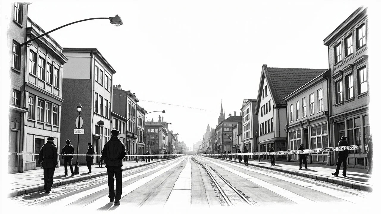 Road Closed in Aarhus as Police Handle Ongoing Situation