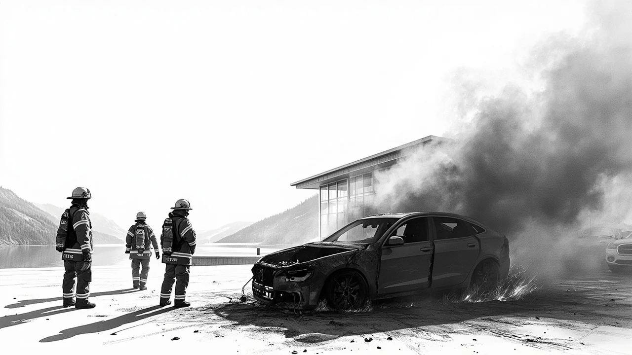 Norway EV Battery Fire: 1 Blaze at Dealer