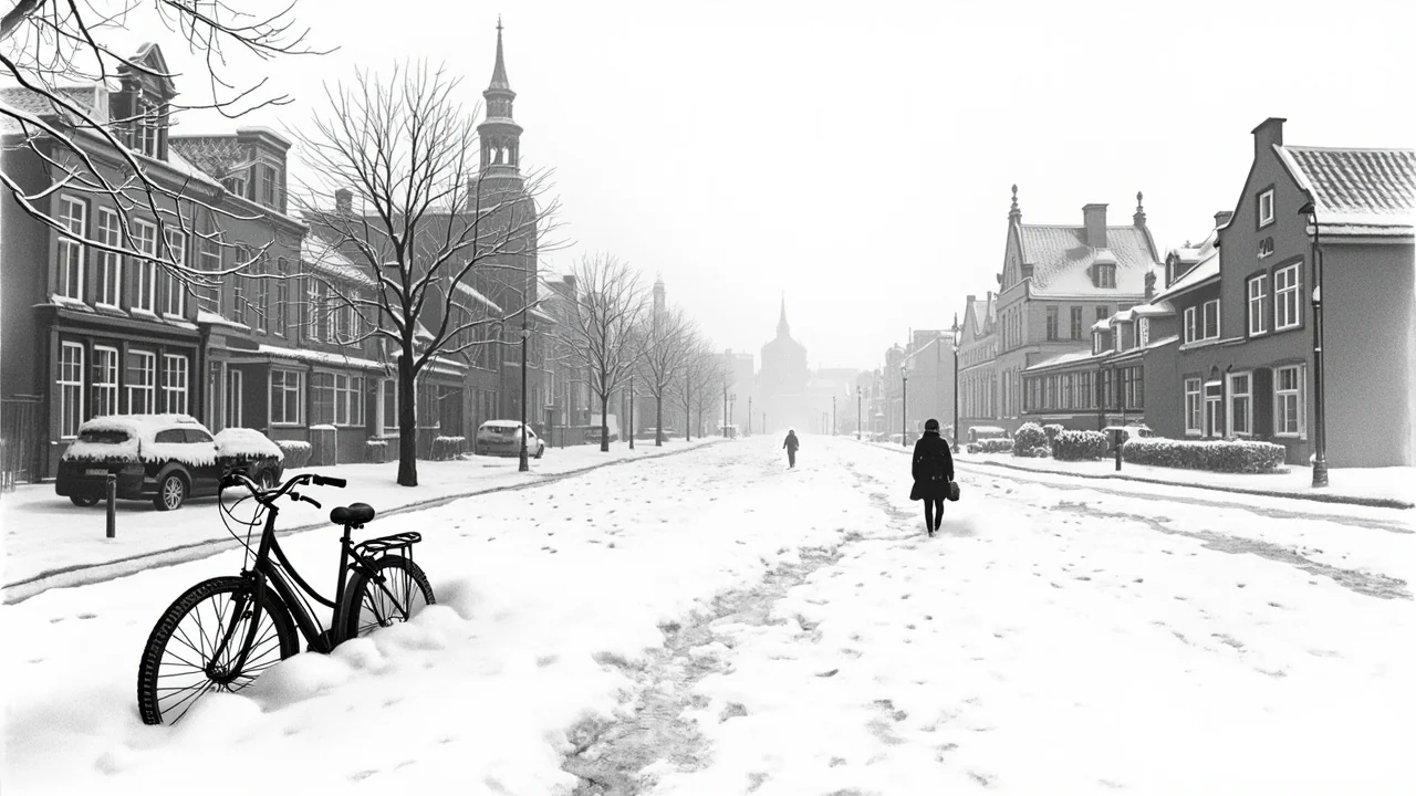 April Snowfall Blankets Denmark in Unusual Spring Weather Event