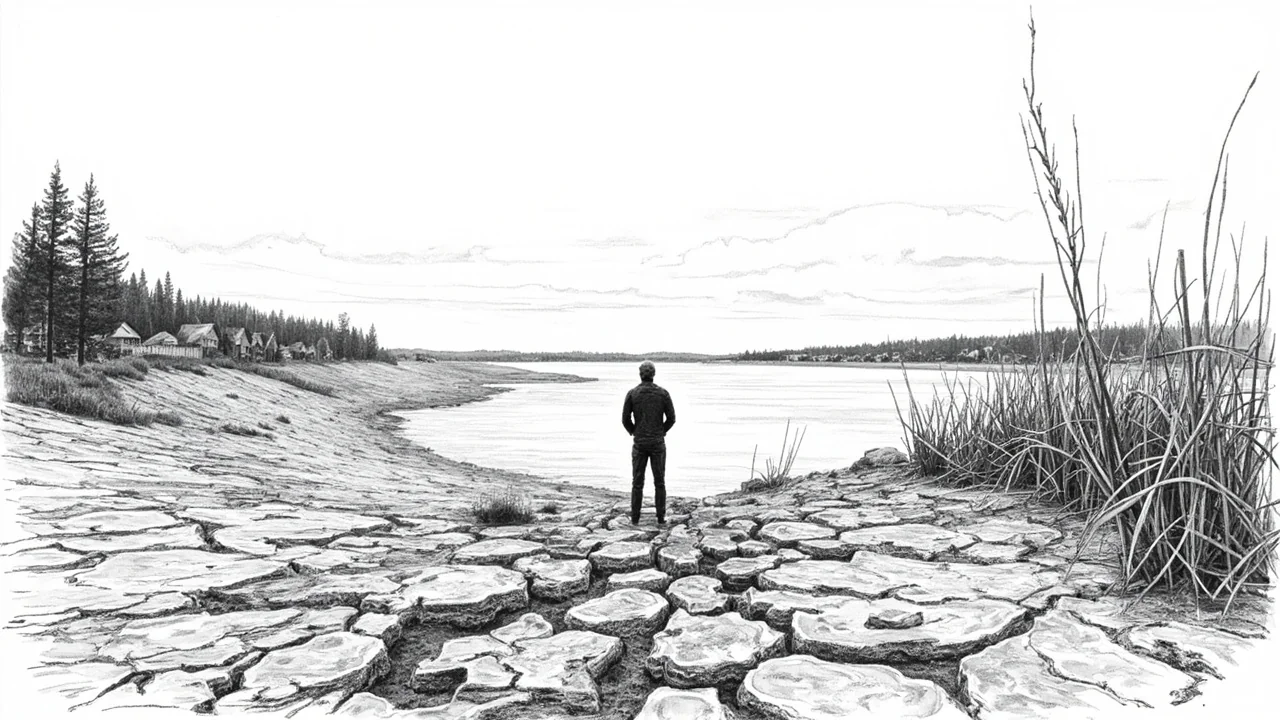 Lakes Near Record Low as Drought Hits Östergötland