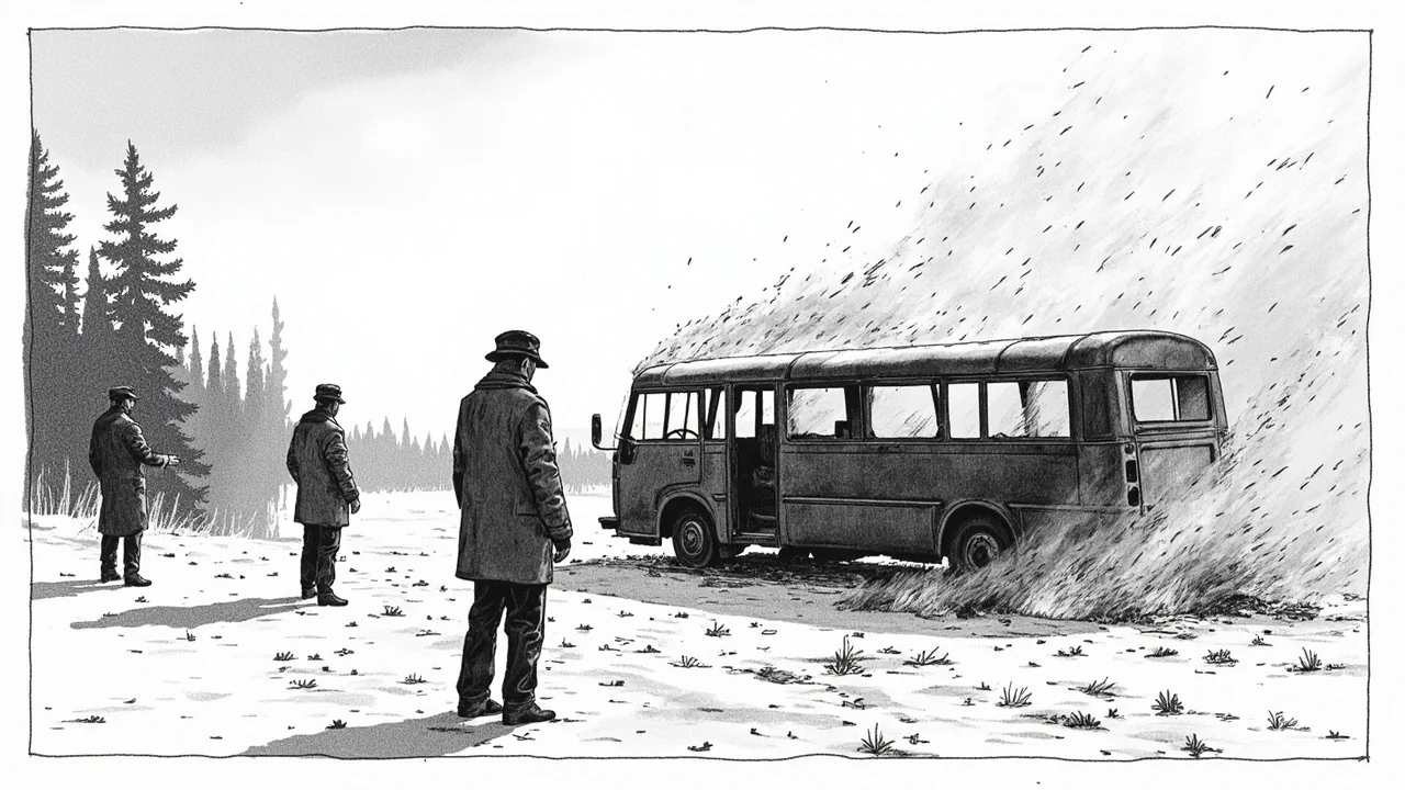 Finland Police Arrest Man After Stolen Minibus Fire