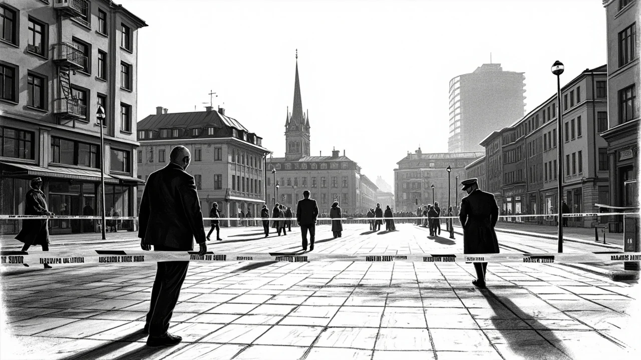 Man Shot in Solna: Intensive Police Operation at Mathildatorget