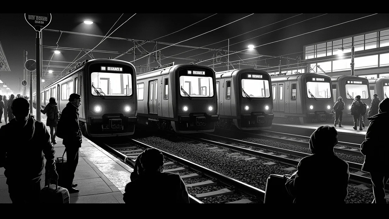 Finnish Night Train Chaos: 4 Trains, 4-Hour Delays