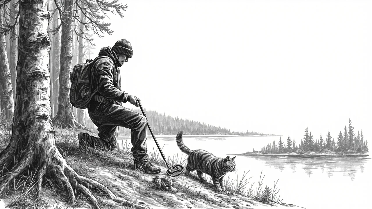 Metal Detectorist and Scent-Trained Cats Uncover Viking Age Bronze Figurine in Riihimäki
