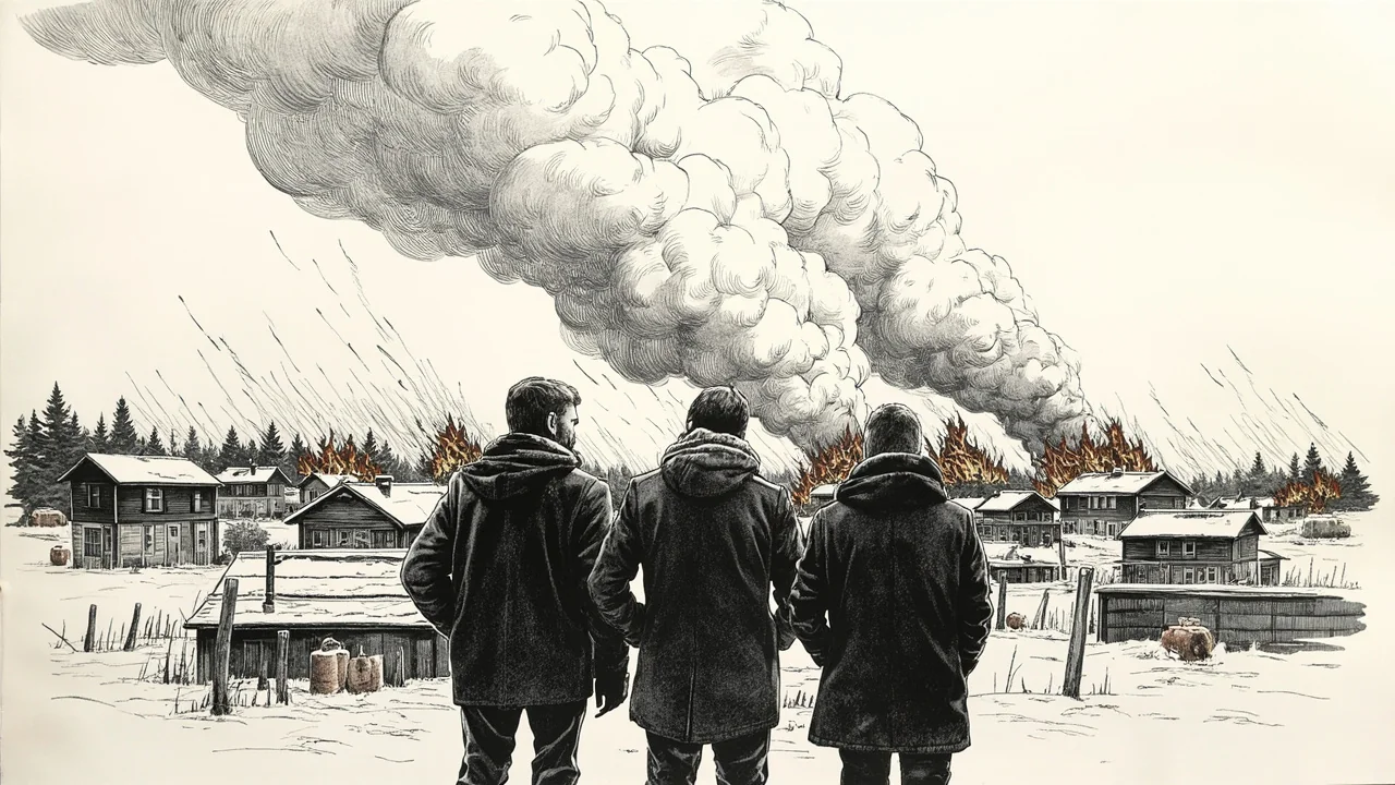 Norway Sarpsborg Fire: Gas Container Risk