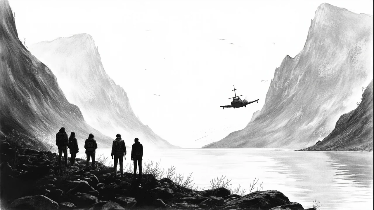 Major Norway Coast Guard Search for Mayday Call