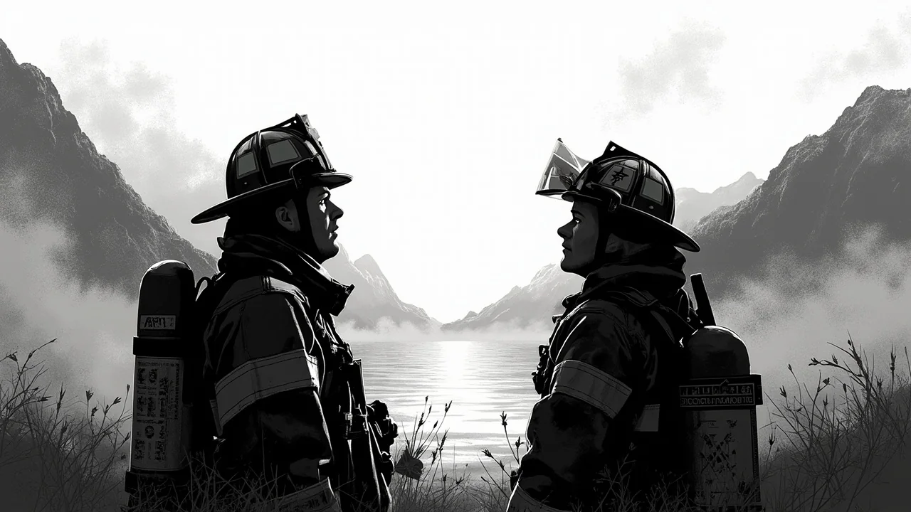 Norway Mourns 2 Firefighters: 4 Entered House, 2 Exited