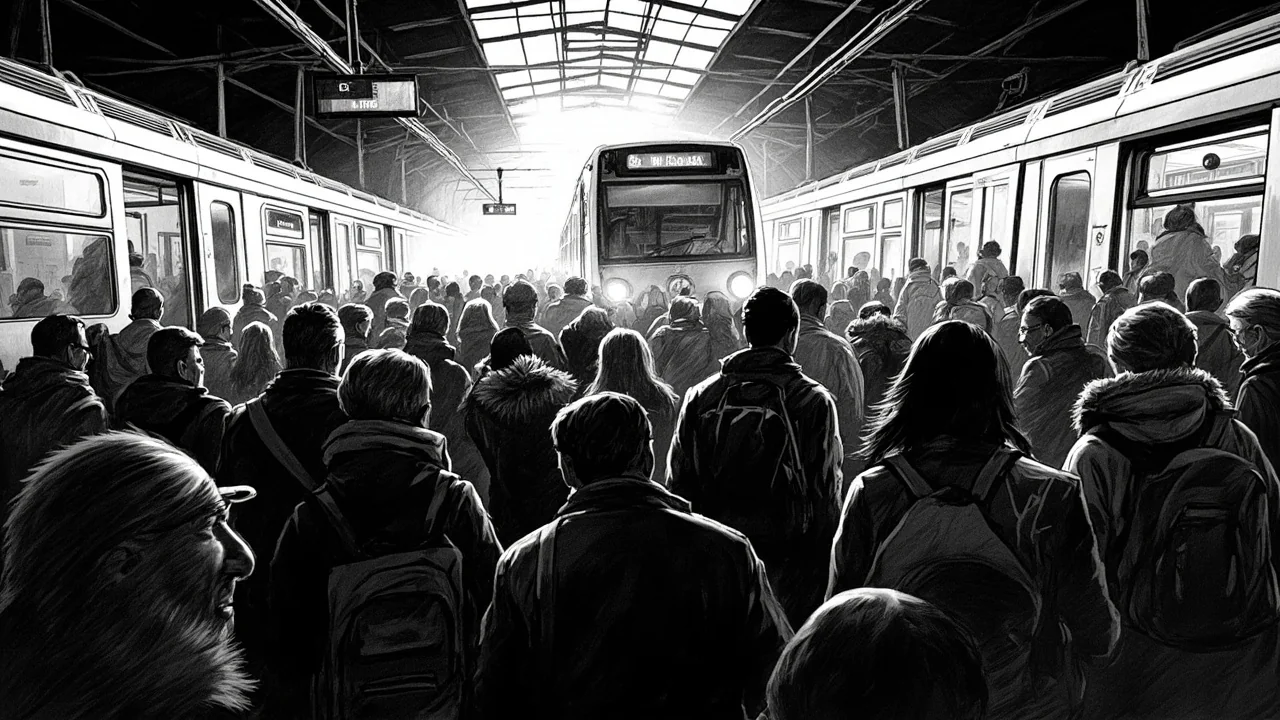 Sweden's Red Line Chaos: Stockholm Commuters Face Crowded Delays