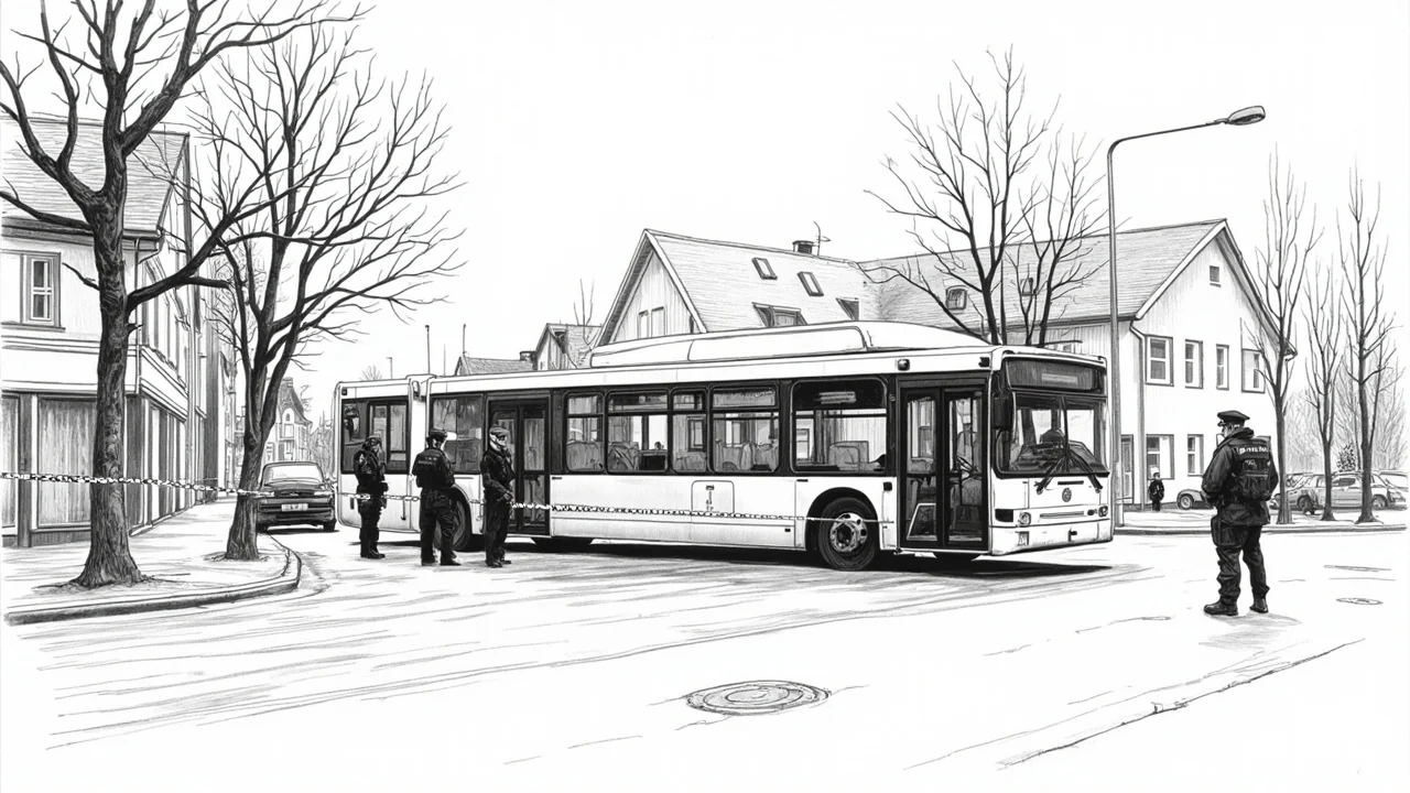 Police Investigate Shooting on Bus in Tyresö, Stockholm