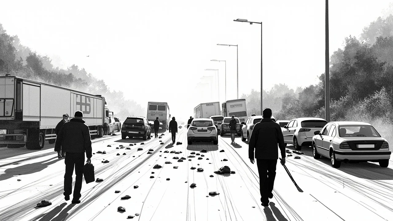 Norway E6 Collision Blocks Oslo Traffic: No Injuries