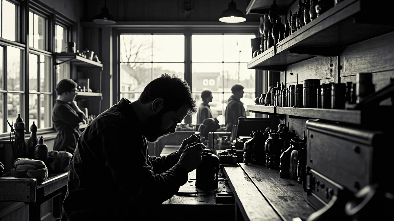 Finland Repair Shop Revives Old Grocery Store