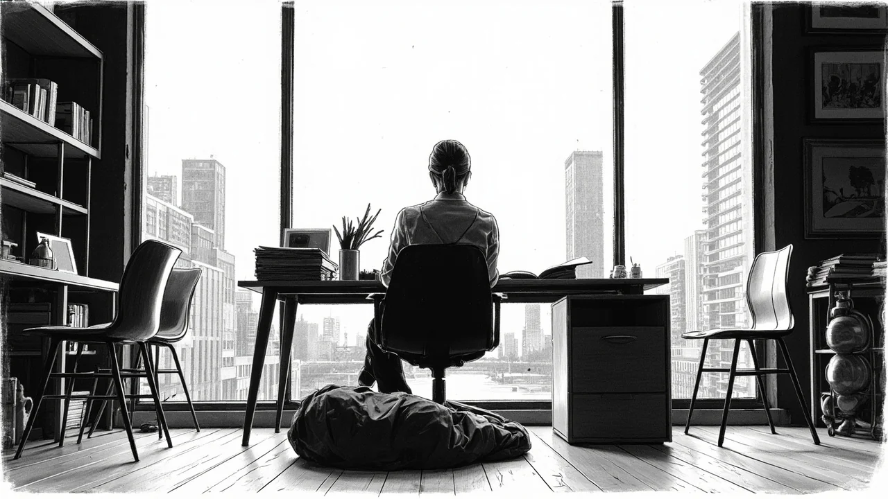 FOA Leader Brings Sleeping Bags to Key Wage Talks