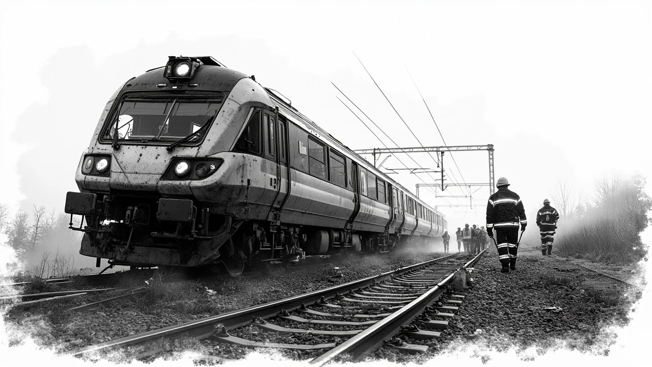 Train Accident in North Zealand: Massive Emergency Response Deployed