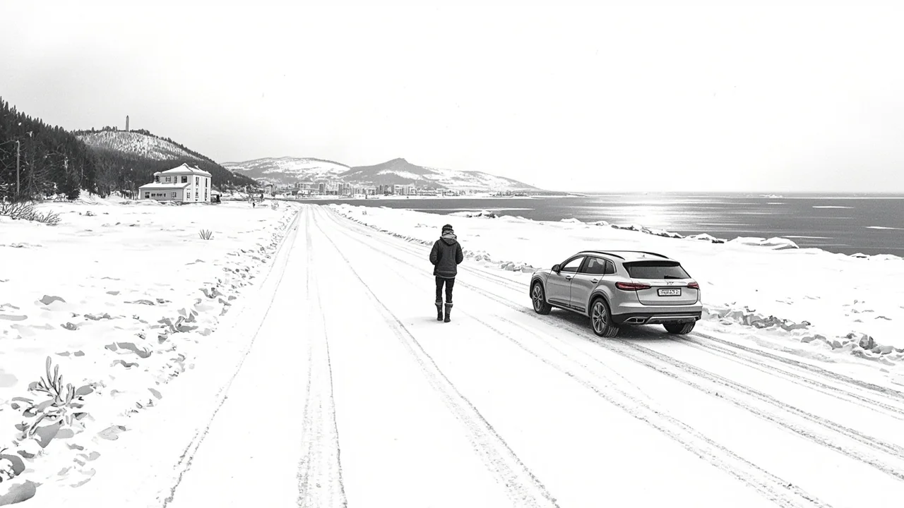 Up to 40 cm of Snow Blankets Haugesund Area