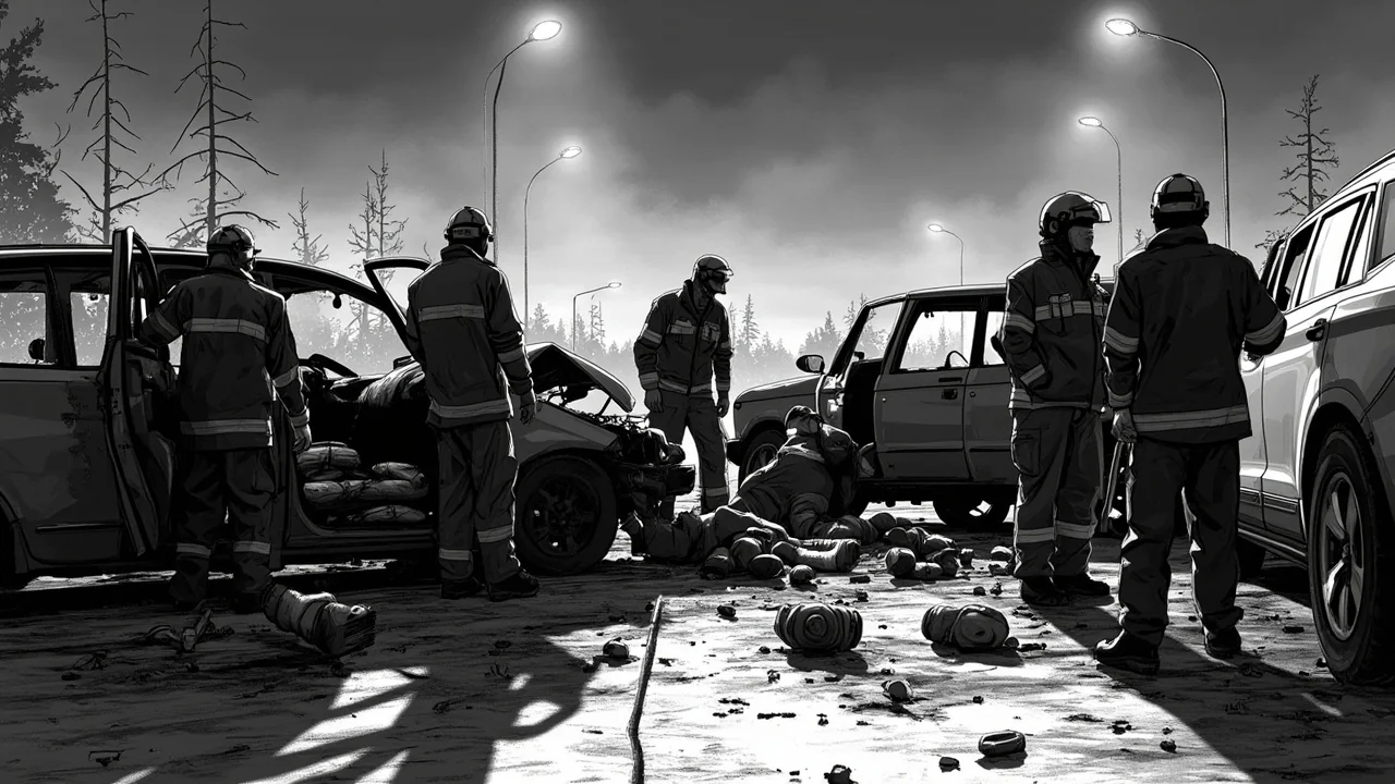 Finland Car Accident: 5 Hospitalized After Jyväskylä Crash