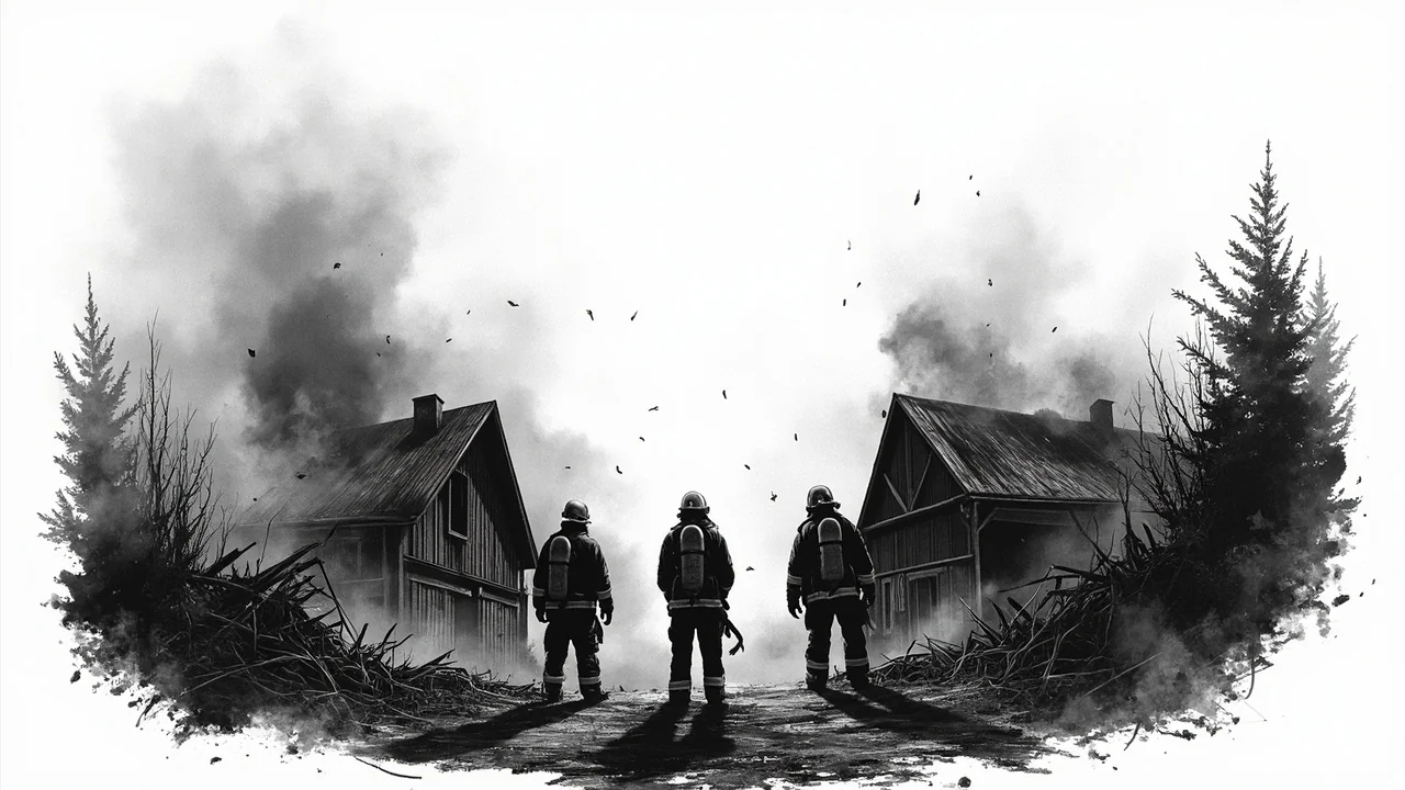 Norway Fire Tragedy: 2 Firefighters Dead in Verdal Blaze