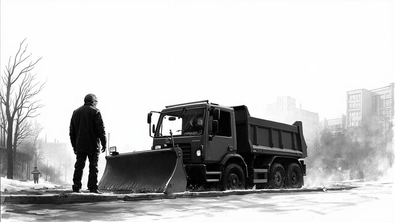 Snowplow Driver Caught High on Cocaine in Denmark