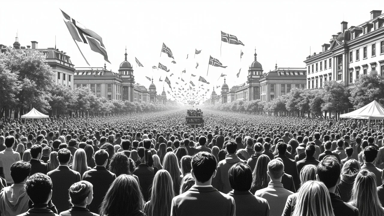 Over 100,000 Flock to Oslo's Biggest Parade on May 17