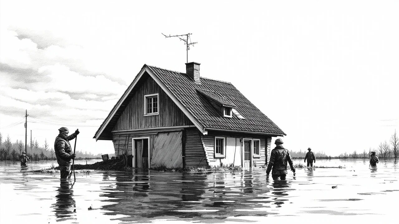 Finland Wastewater Failure Floods Home